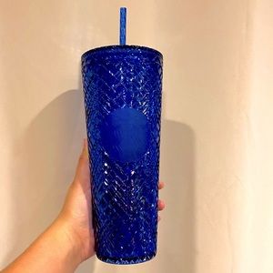 💎NWT💎Starbucks 2022 Holiday ‘Azure’ Blue Jeweled Venti Tumbler